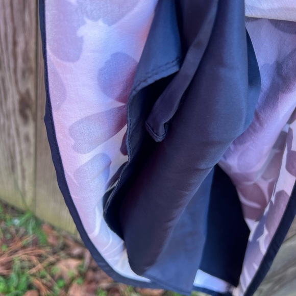 NWT Citrine Sleeveless Floral Midi Dress Blue Size 8 - Picture 9 of 13